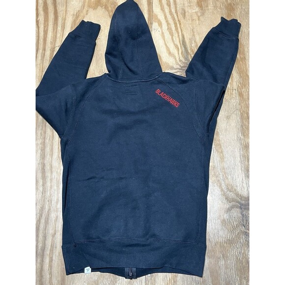 NHL Fanatics Adult S Chicago Blackhawks Full Zip Long Sleeve Blk Hoodie Knit @F1 - Picture 3 of 7